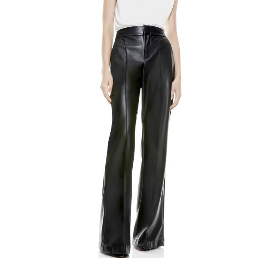 Dylan Vegan Leather Wide Leg Pant