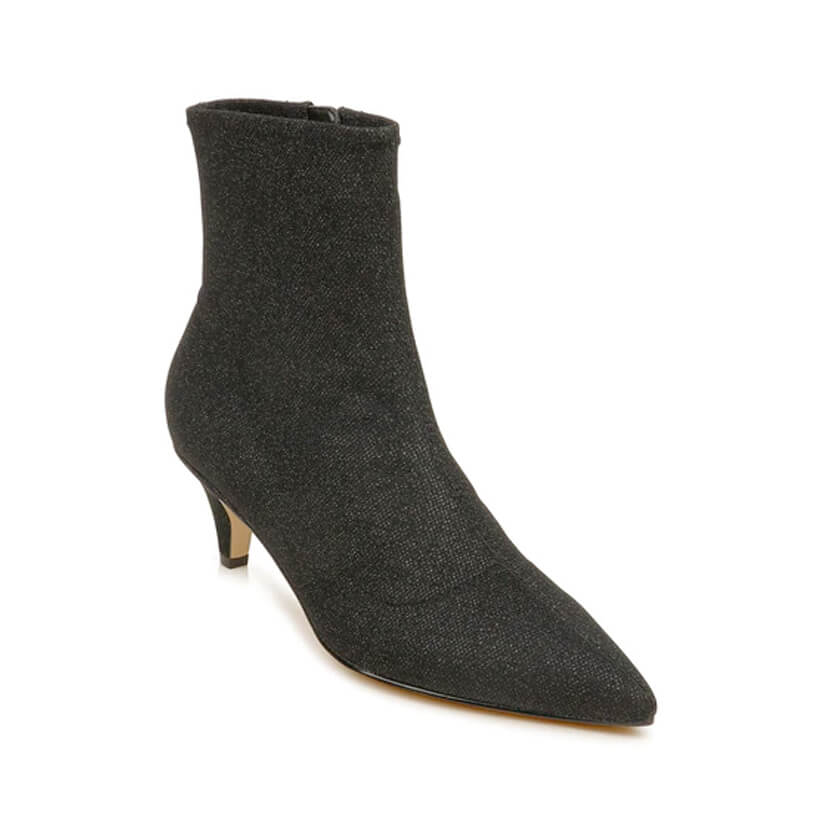 Erma Pointed Toe Short Bootie