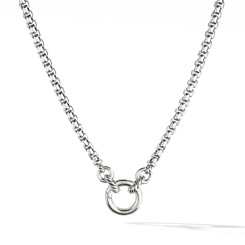 Amulet Vehicle Box Chain Necklace