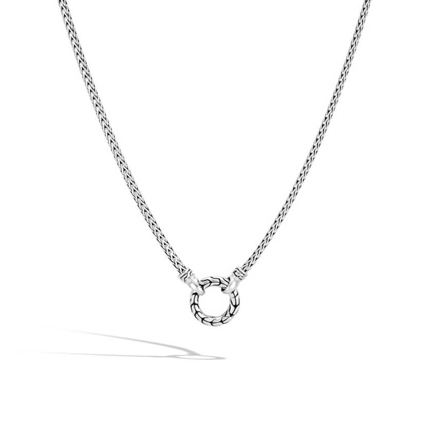 Classic Chain Amulet Connector Necklace