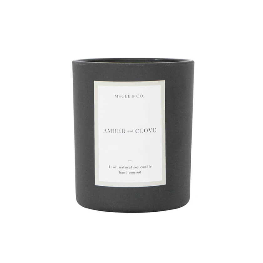 Amber + Clove Candle