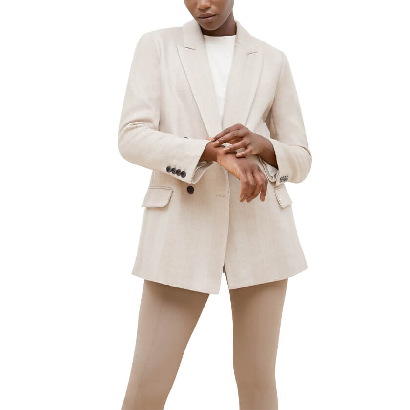 The O'Hara Blazer—Wool Herringbone