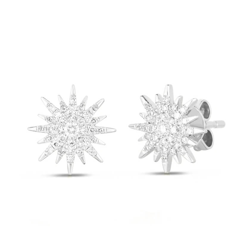 Starburst Diamond Studs