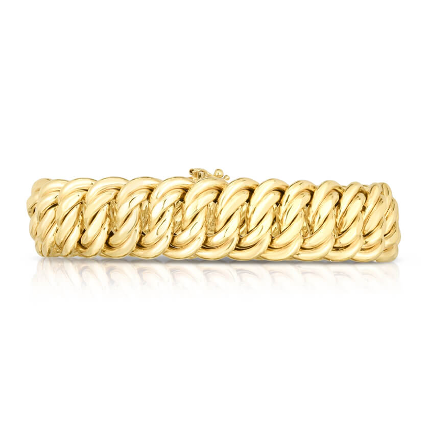 Gold Statement Bracelet