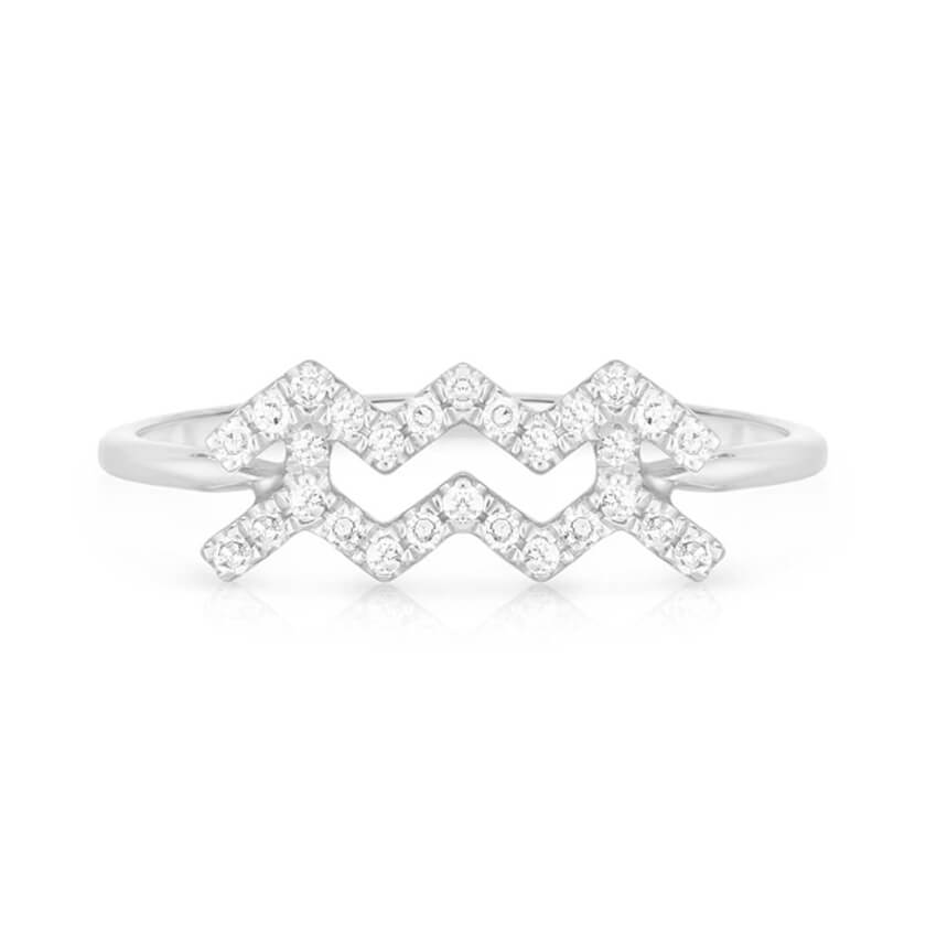 Diamond Zodiac Ring