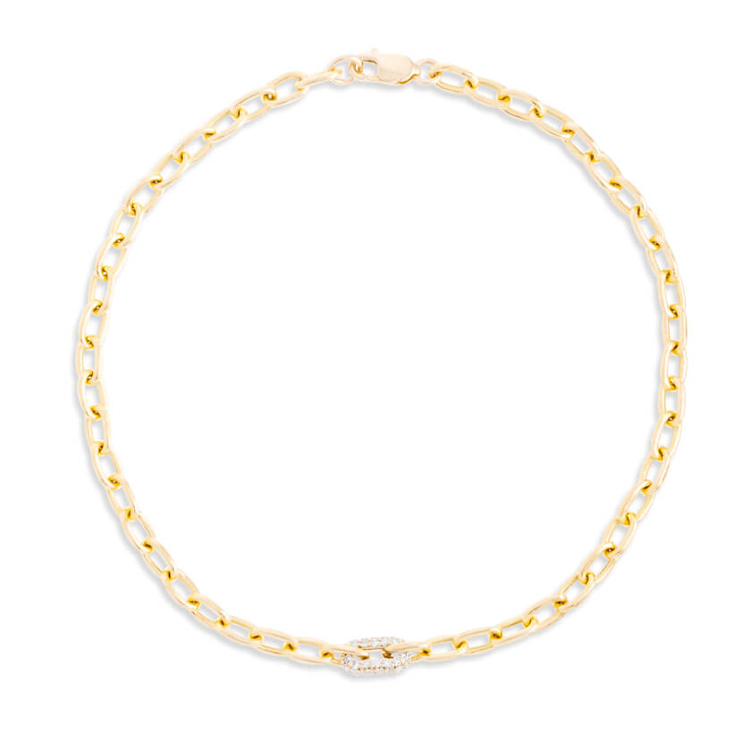 Luxe Diamond Chain Bracelet