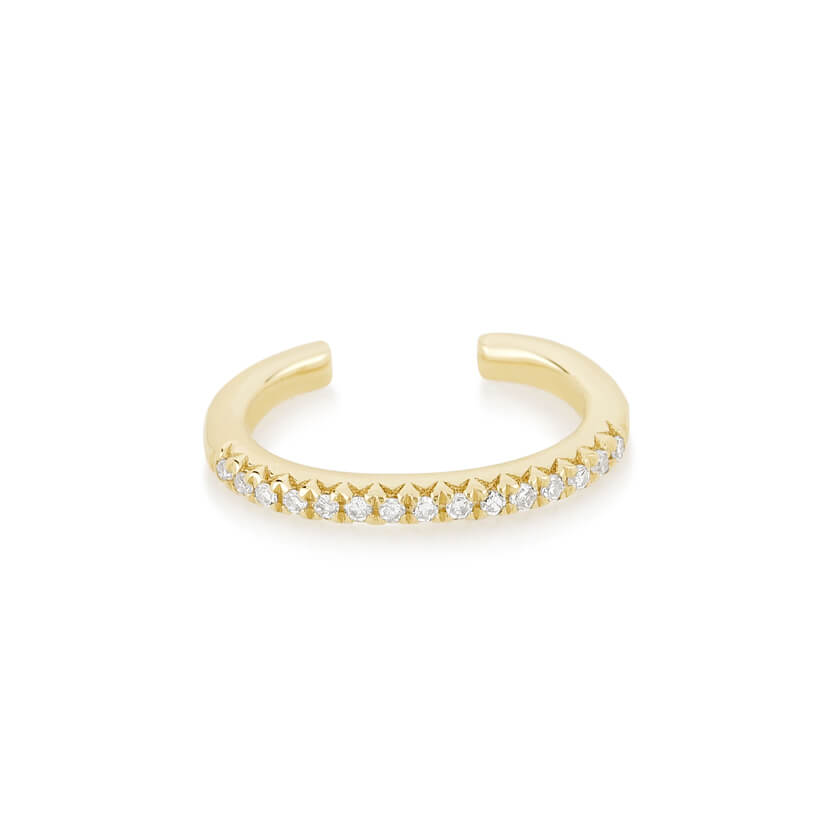 15 Diamond Pave Ear Cuff