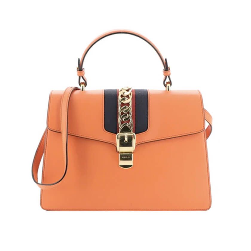 Gucci Sylvie Leather Handbag