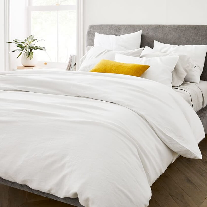Belgian Flax Linen Duvet Cover & Shams