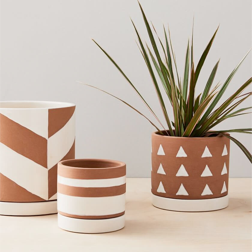 Rio Terracotta Indoor/Outdoor Cache Pots