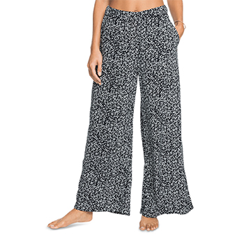 Roxy, Midnight Avenue Printed Wide-Leg Pants, $36