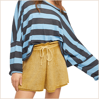 Free People, Knit Shorts, $78