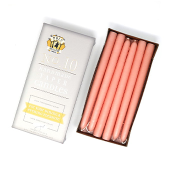 Mole Hollow Candles, 10-Inch Taper Candles, $49