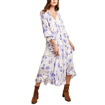 Free People, Feeling Groovy Maxi Dress, $168