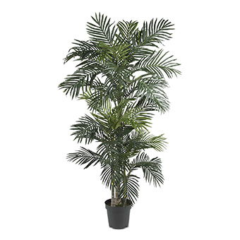 Nearly Natural, Golden Cane Palm Tree, $282