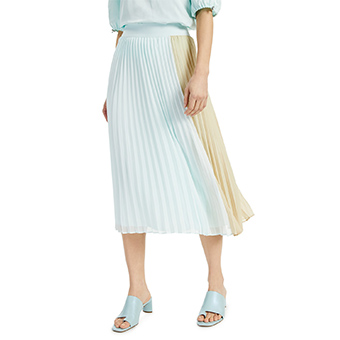 Alfani, Colorblocked Pleated Skirt, $37
