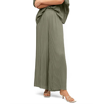 Mango, Pleated Palazzo Pants, $56