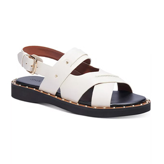 Coach, Gemma Studded Sandals, $165