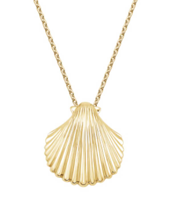 Brilliant Earth Seashell Pendant