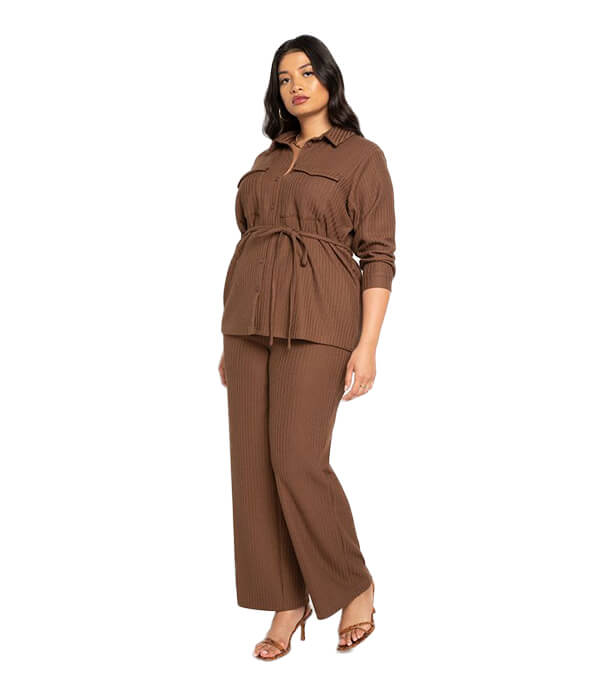 Eloquii Wide Leg Pull On Pant