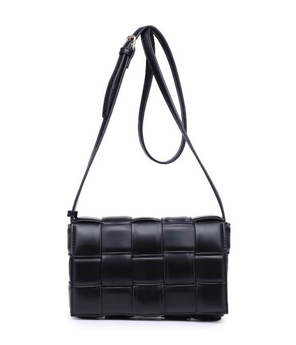 Eloquii Woven Crossbody Bag