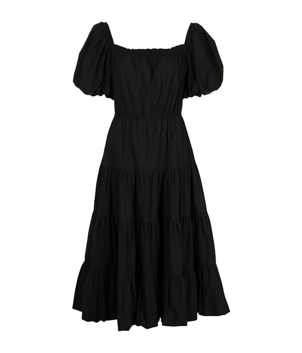 Jason Wu Off Shoulder Puff Sleeve Dress
