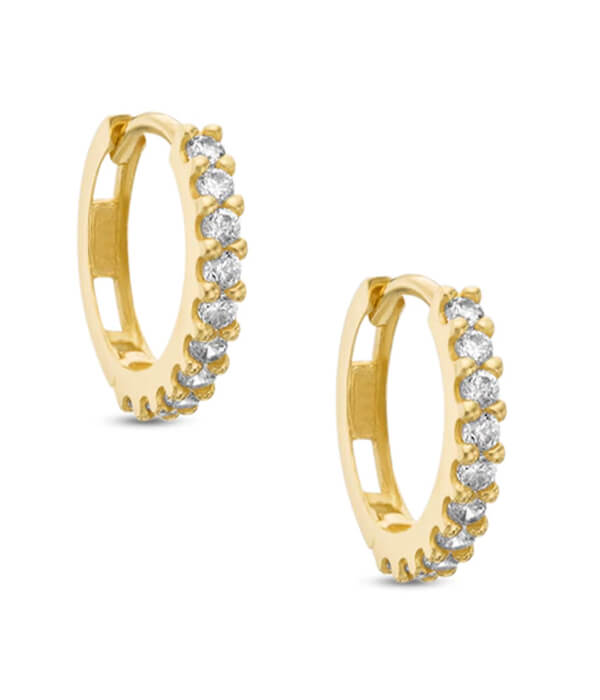 Banter Huggie Hoop Earrings