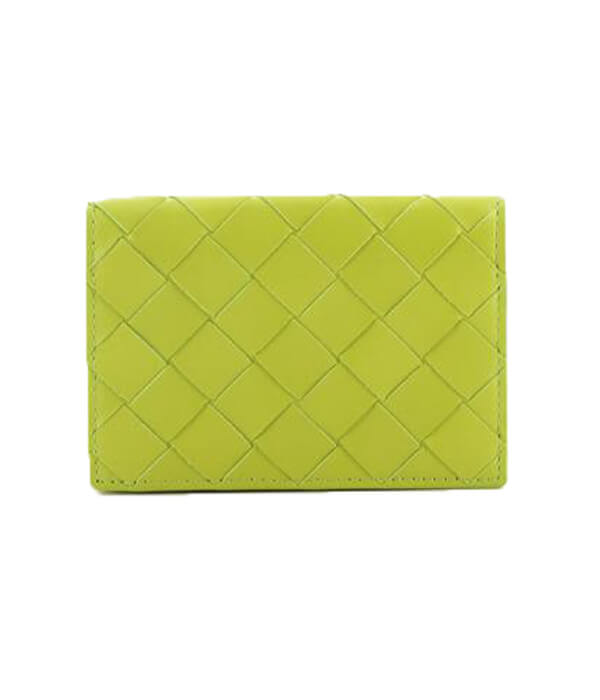 Bottega Veneta Flap Card Case Intrecciato Nappa Top