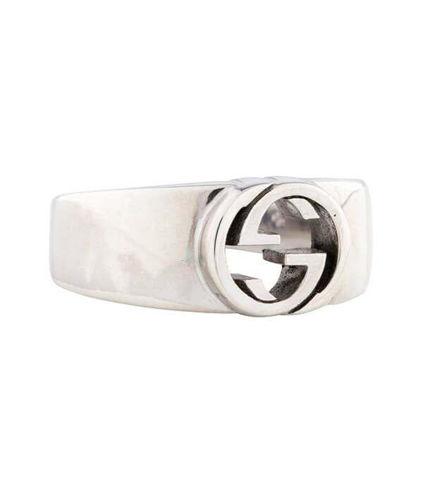 Gucci Interlocking G Signet Ring