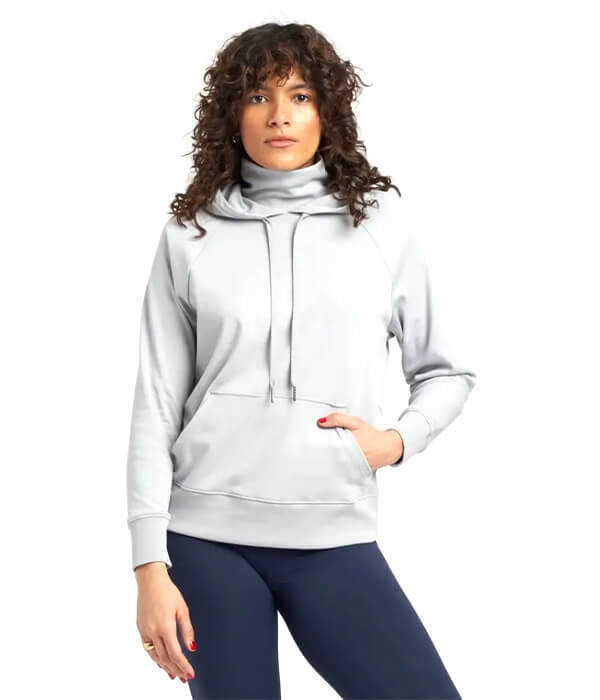 Universal Standard Fallon Funnel Neck Hoodie