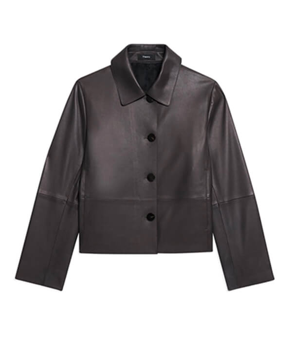 Theory Cropped Piazza Coat