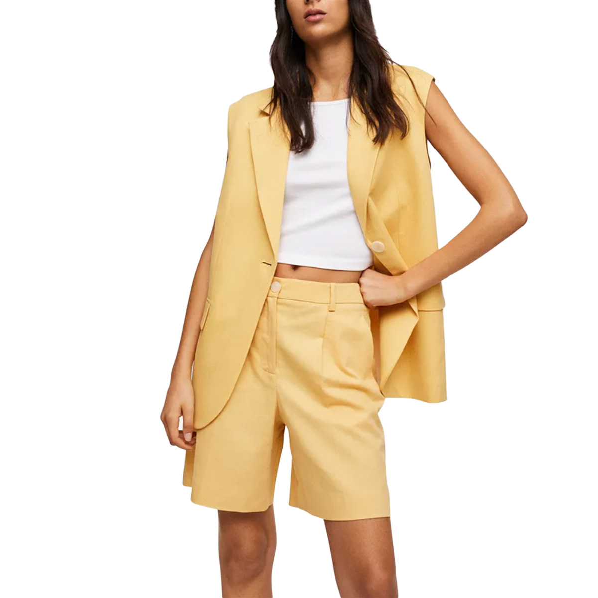 Mango, Oversize Gilet, $100