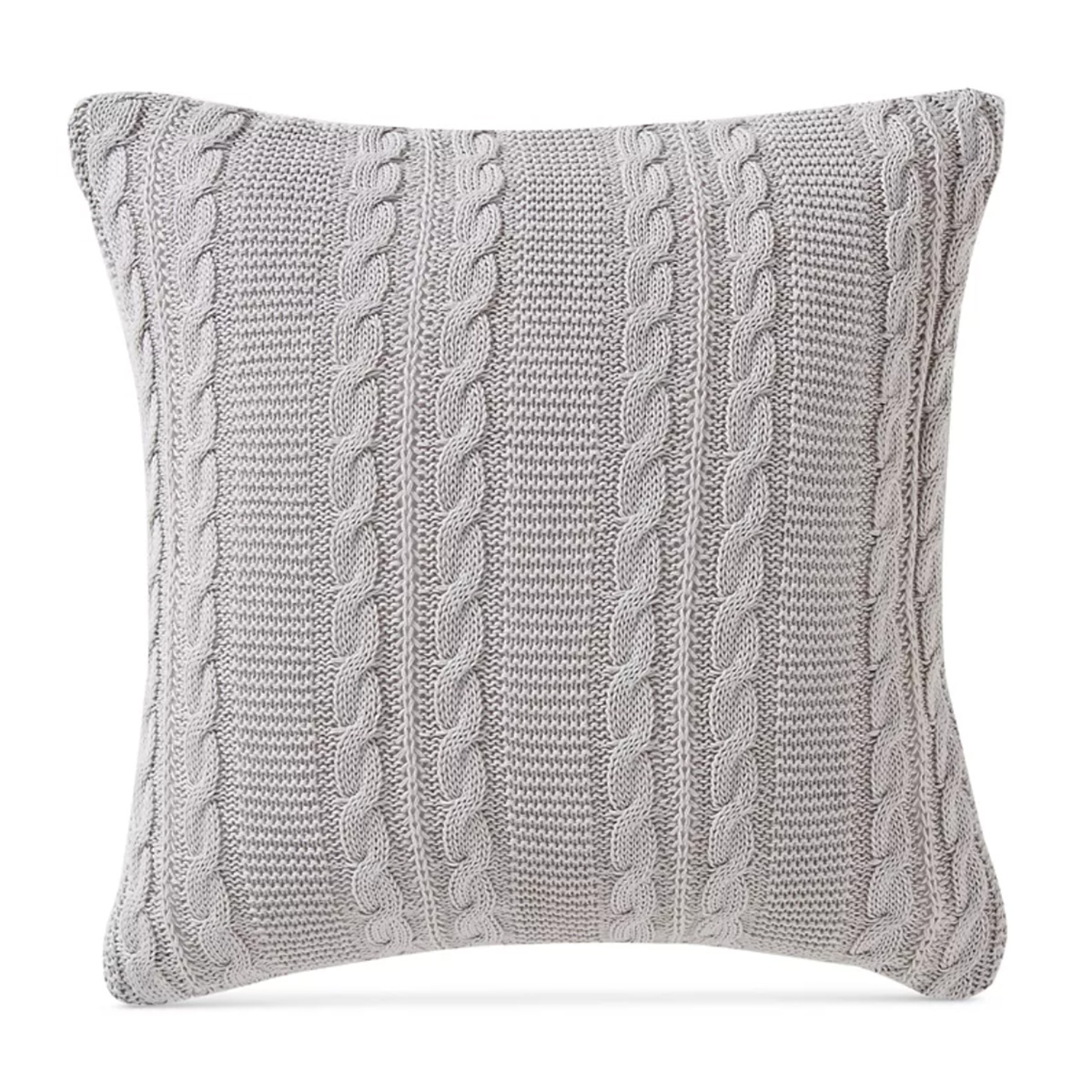 VCNY, Home Dublin Cable Knit Cotton Decorative Pillow, $42