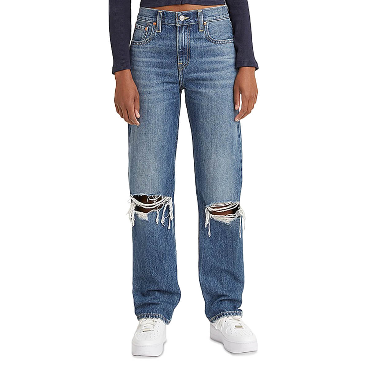 Levi's, Low Pro Straight-Leg Jeans, $60