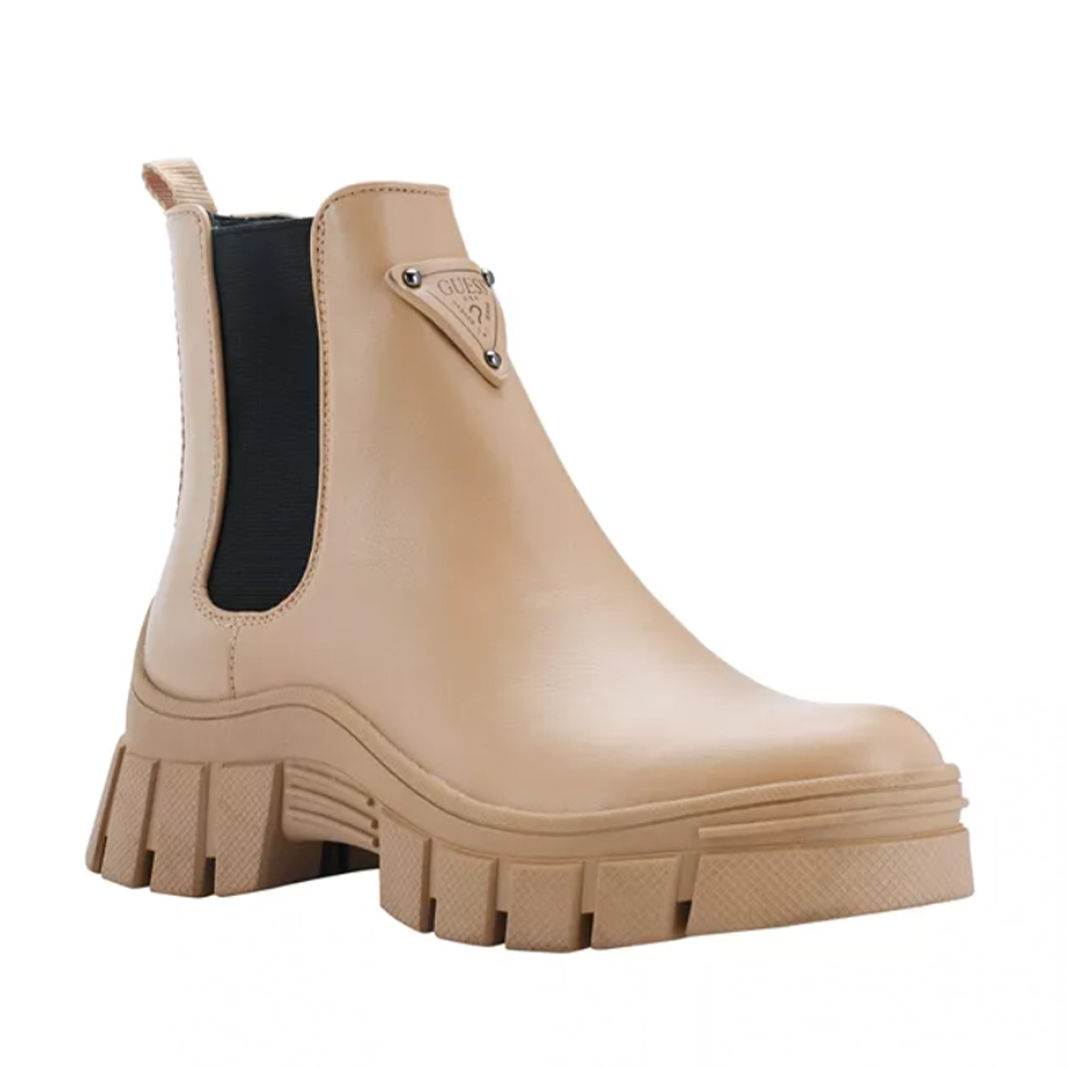 Guess, Hestia Lug Sole Chelsea Booties, $99