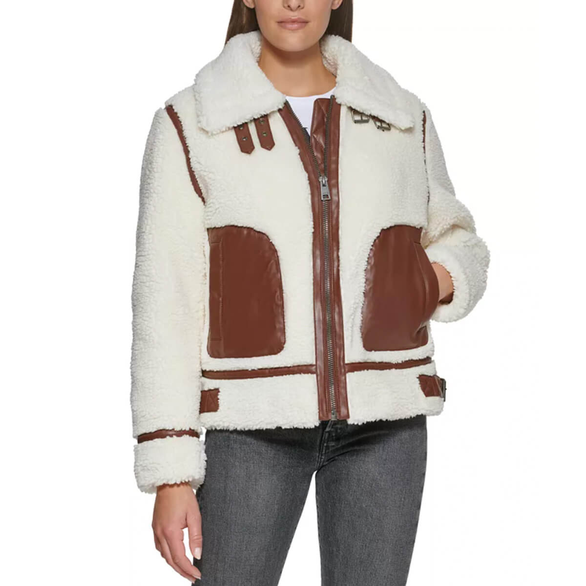Levi's, Sherpa Moto Coat, $240