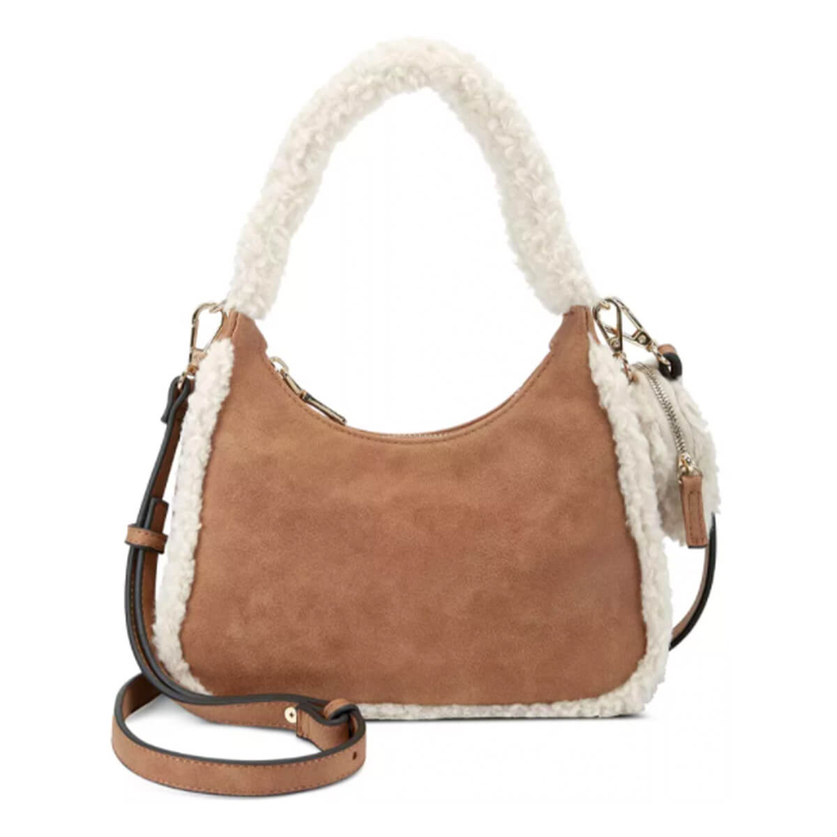 INC International Concepts, Zaree Faux Fur Shoulder Bag, $70
