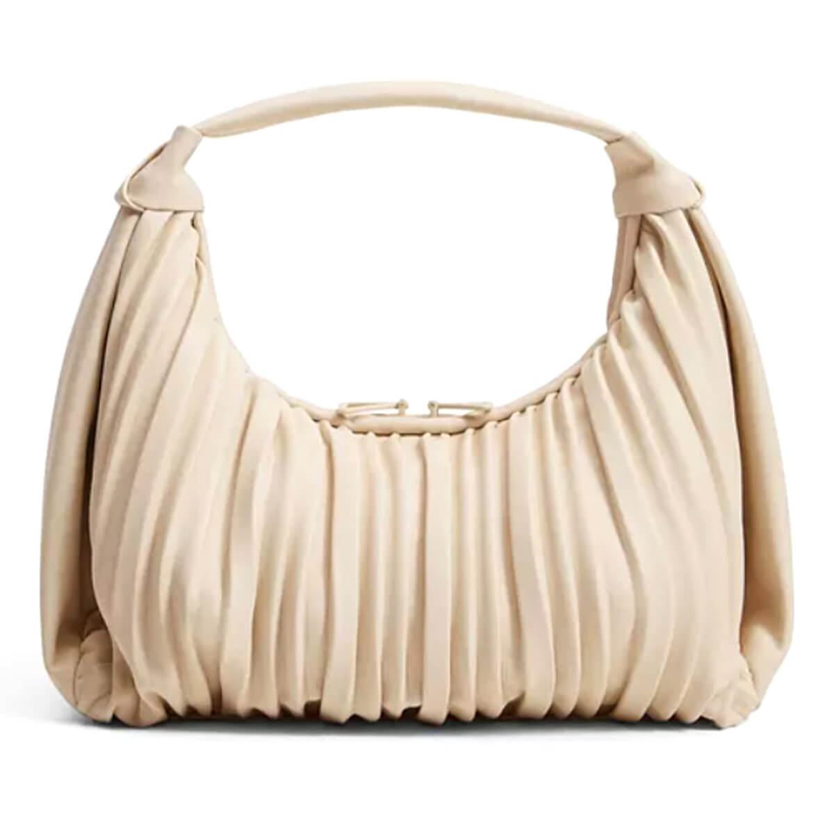 Mango, Pleats Baguette Bag, $60