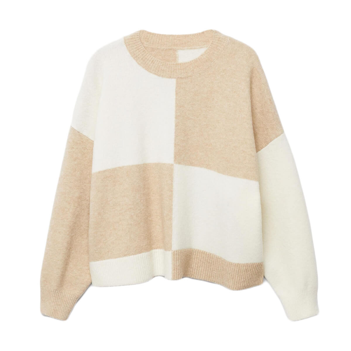 Mango, Checks Knitted Sweater, $60