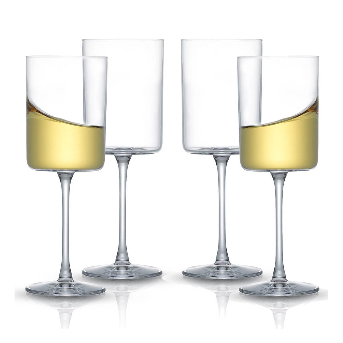 JoyJolt, Claire White Wine Glasses, $106