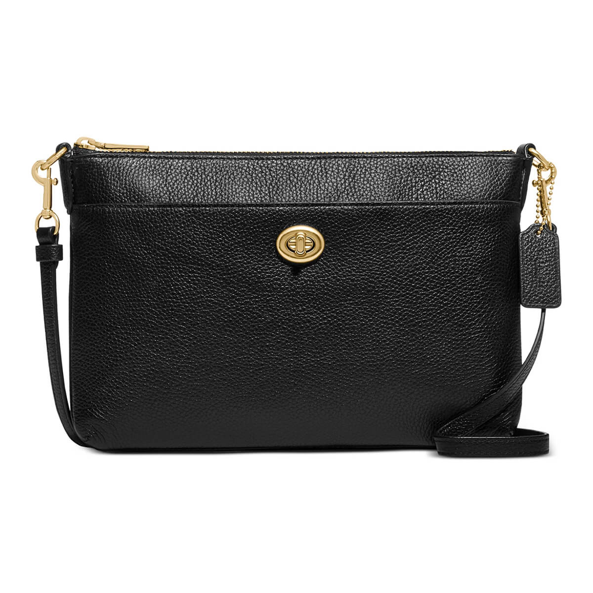 Coach Polly Leather Crossbody, $195
