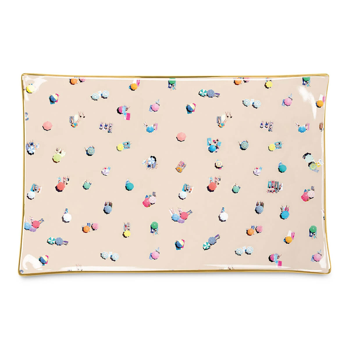 Galison Gray Malin The Beach Porcelain Tray, $40