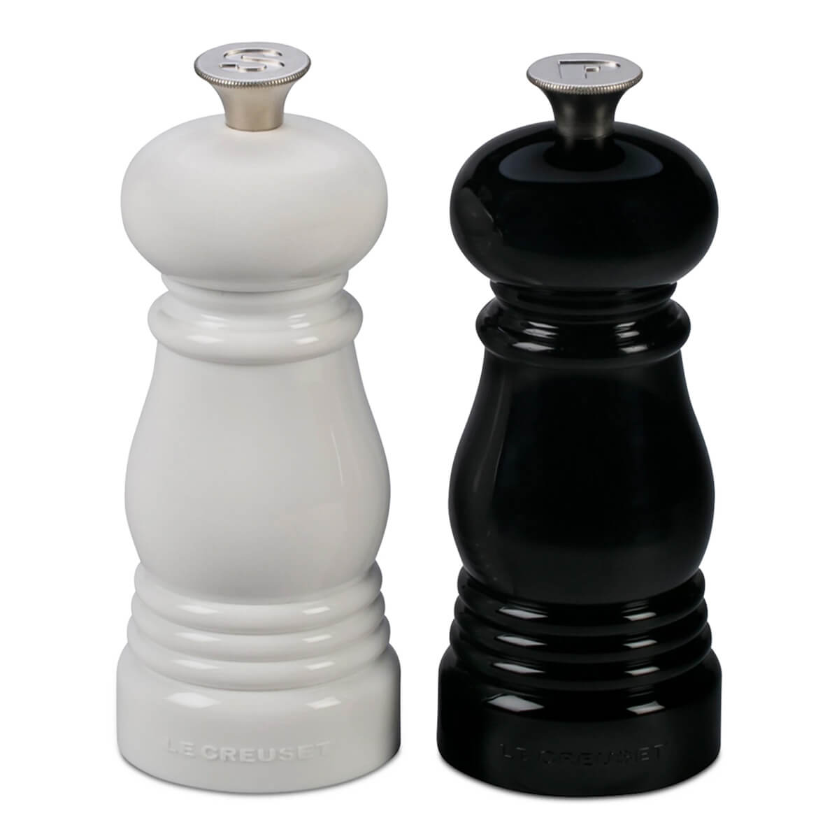 Le Creuset Petite Salt & Pepper Mill Set, $63