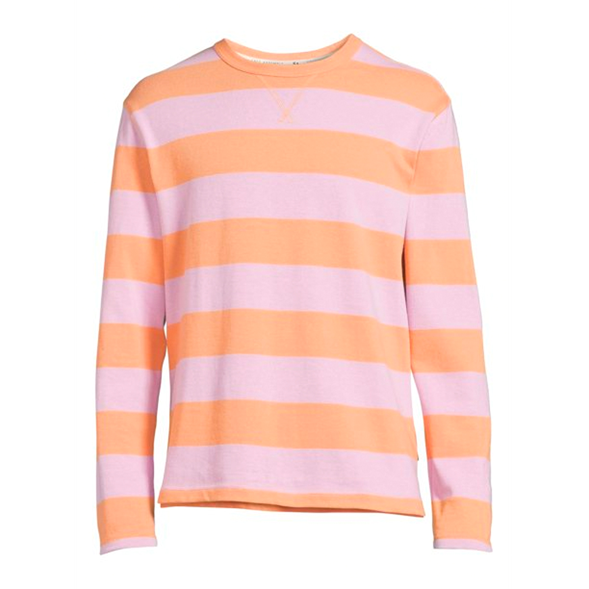 Free Assembly, Rugby Stripe Sweatshirt With Long Sleeves, $26
