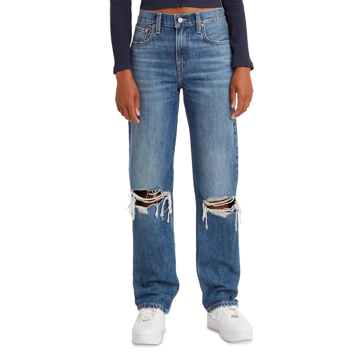 Levi's Low Pro Straight-Leg Jeans, $70