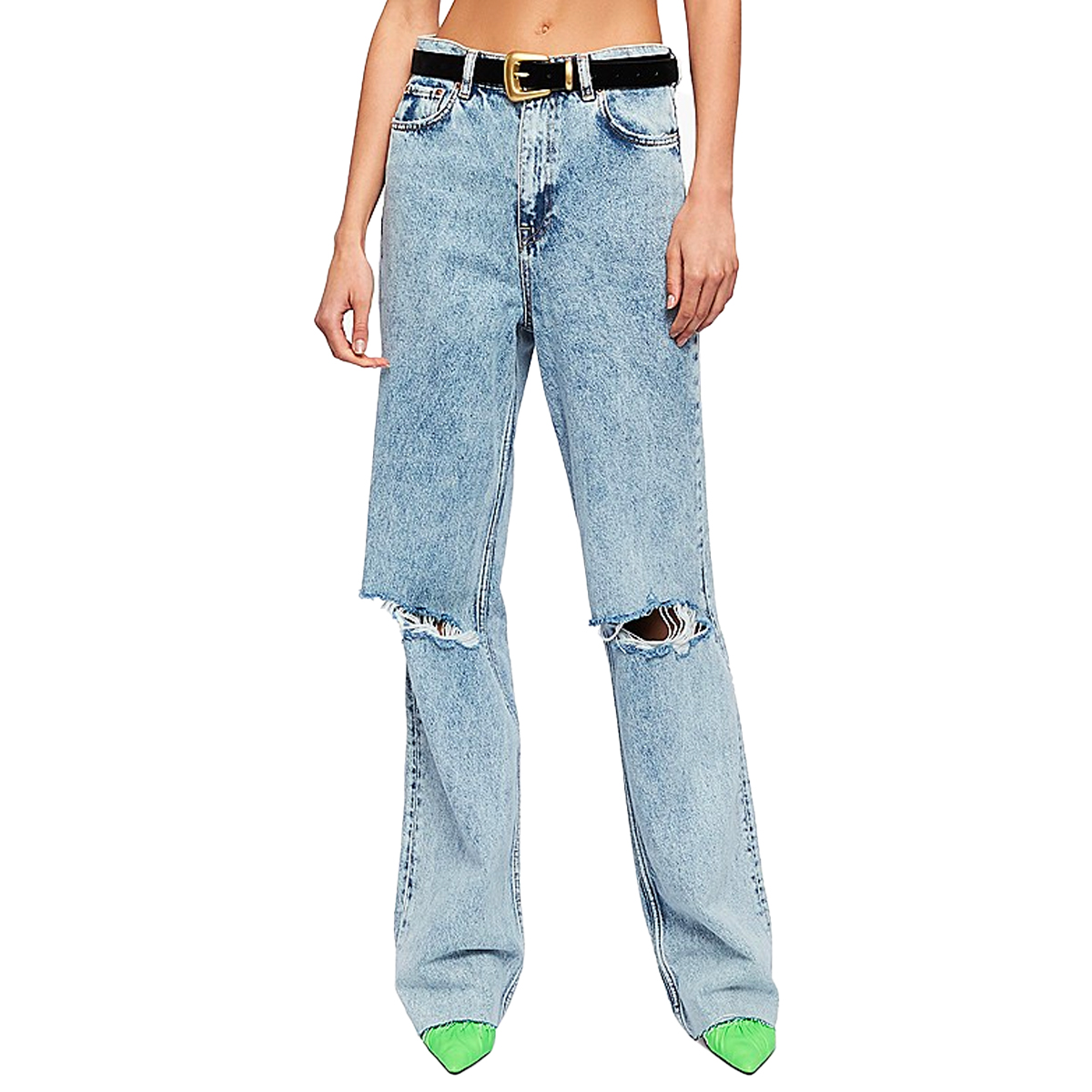 Lioness Malibu Barbie Cotton Jeans, $89