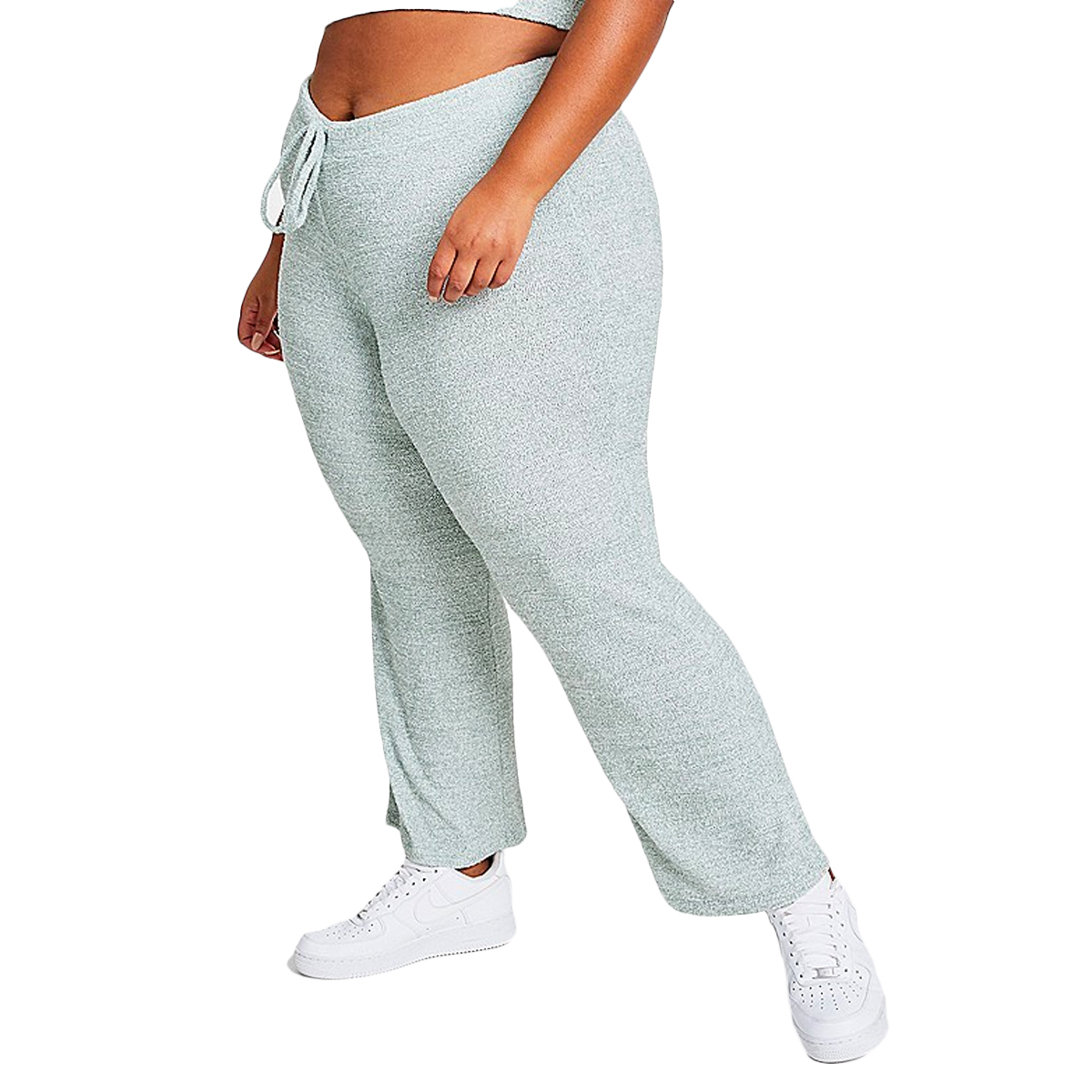 Jenni Style Not Size Fuzzy Knit Pants, $50