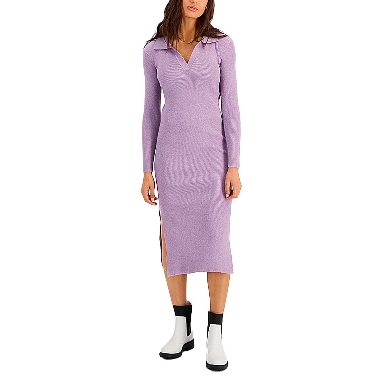 Lucy Paris Iliana Long Sleeve Knit Dress, $90