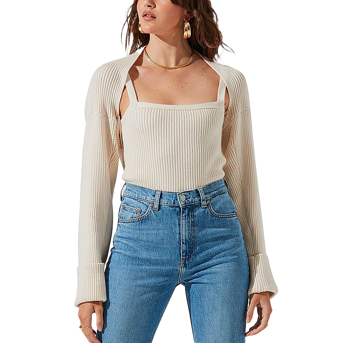 Astr the Label Yara Sweater Set, $110
